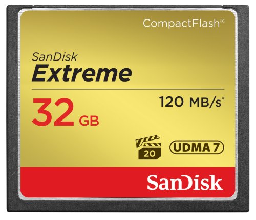 SANDISK ( サンディスク ) 32GB Compact Flash Memory ( 読取速度 最大 120MB 秒 / 書込速度 最大 85MB/秒 ) Extreme SDCFXSB-032G-G46 ［ 海外パッケージ ］ 並行輸入品