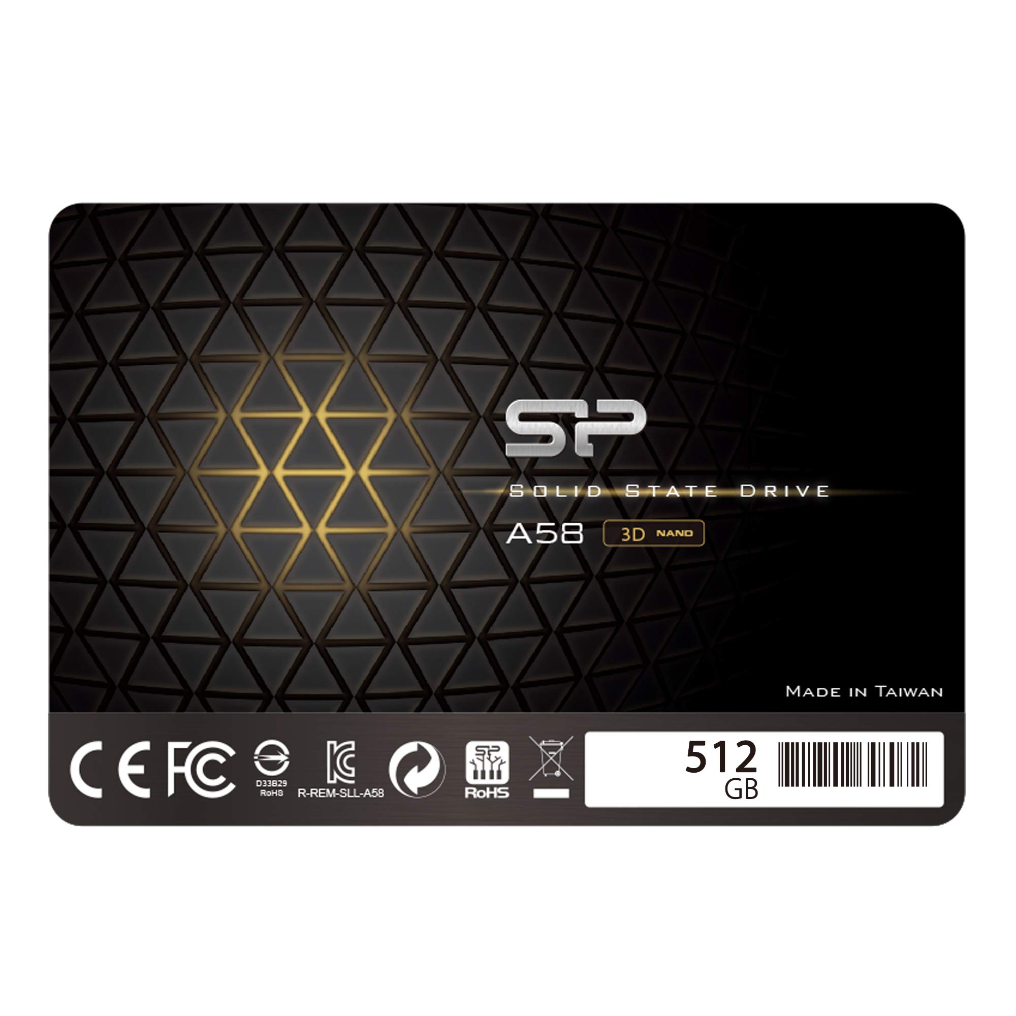 ꥳѥ512GB SSD 3D NAND A58 SLCåѥեޥ󥹥֡SATA III 2.5¢SSD 7...