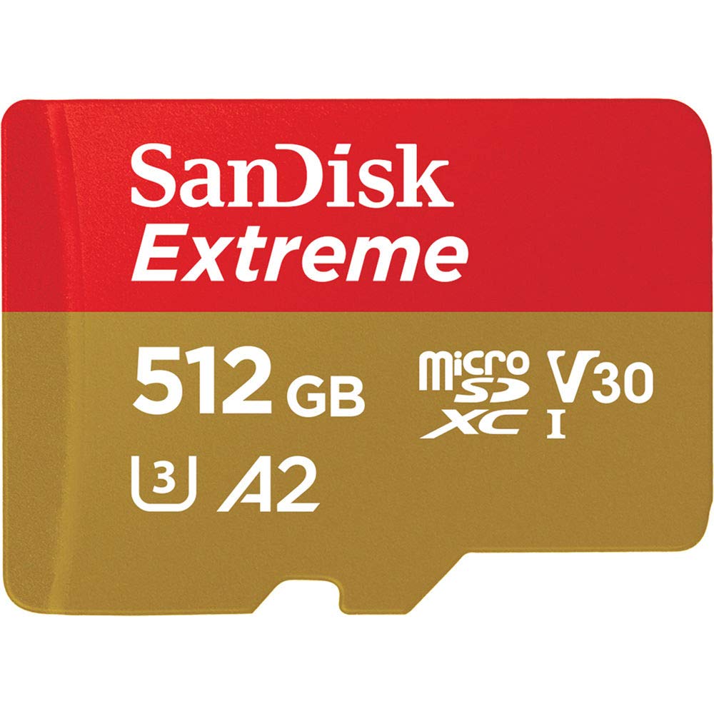 SanDisk ޥSD 512GB ǥ Extreme microSDXC A2 SDSQXA1-512G-GN6MN SDѴץʤ ѥå