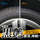 エーモン(amon) タイヤワックス 自動車用 ツヤ出し 水性 塗布用スポンジ付属 100ml 4995