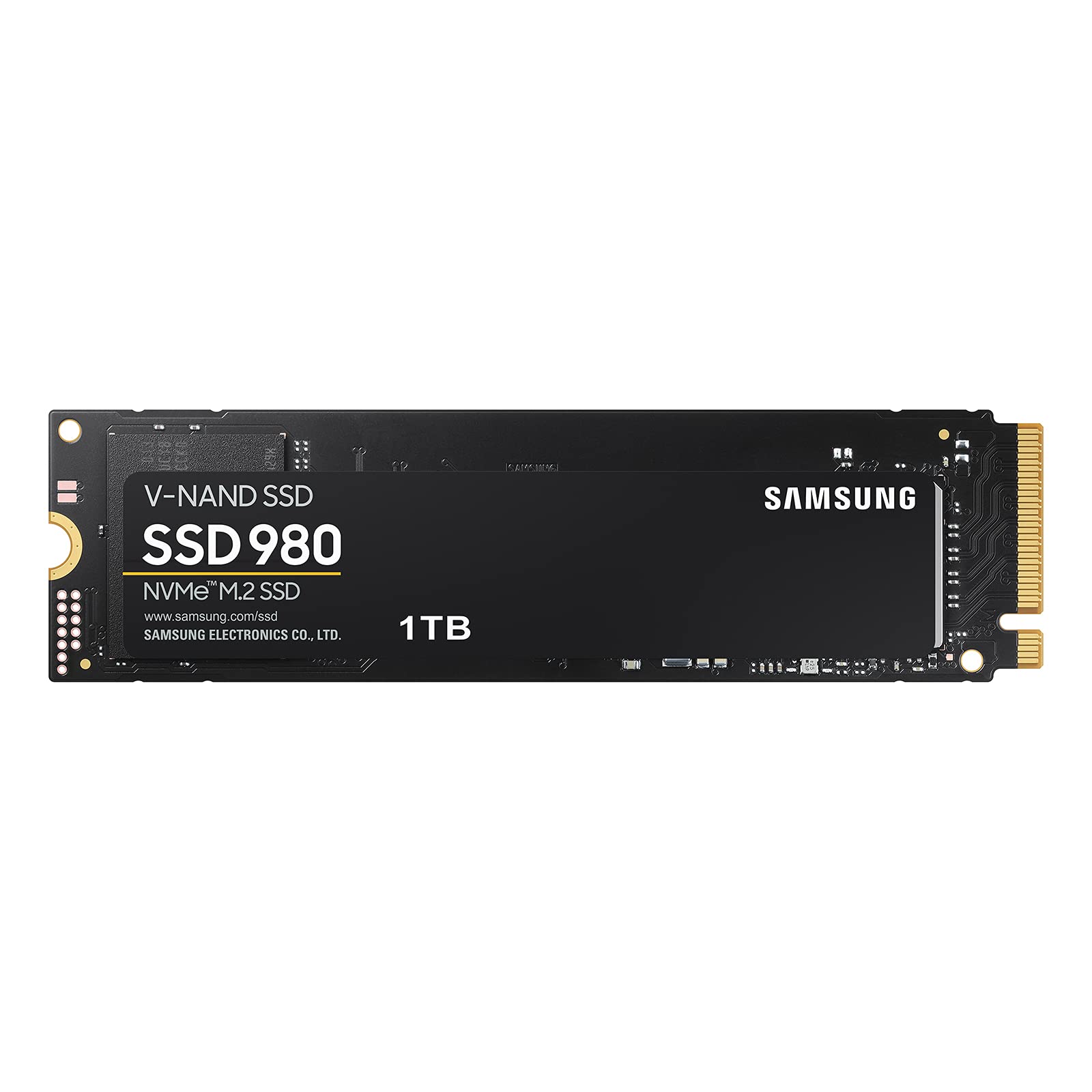 サムスン(SAMSUNG) Samsung 980 1TB PCIe Gen 3.0 ×4 NVMe M.2 最大 3,500MB/秒 内蔵 SSD MZ-V8V1T0B/EC 国内正規保証品