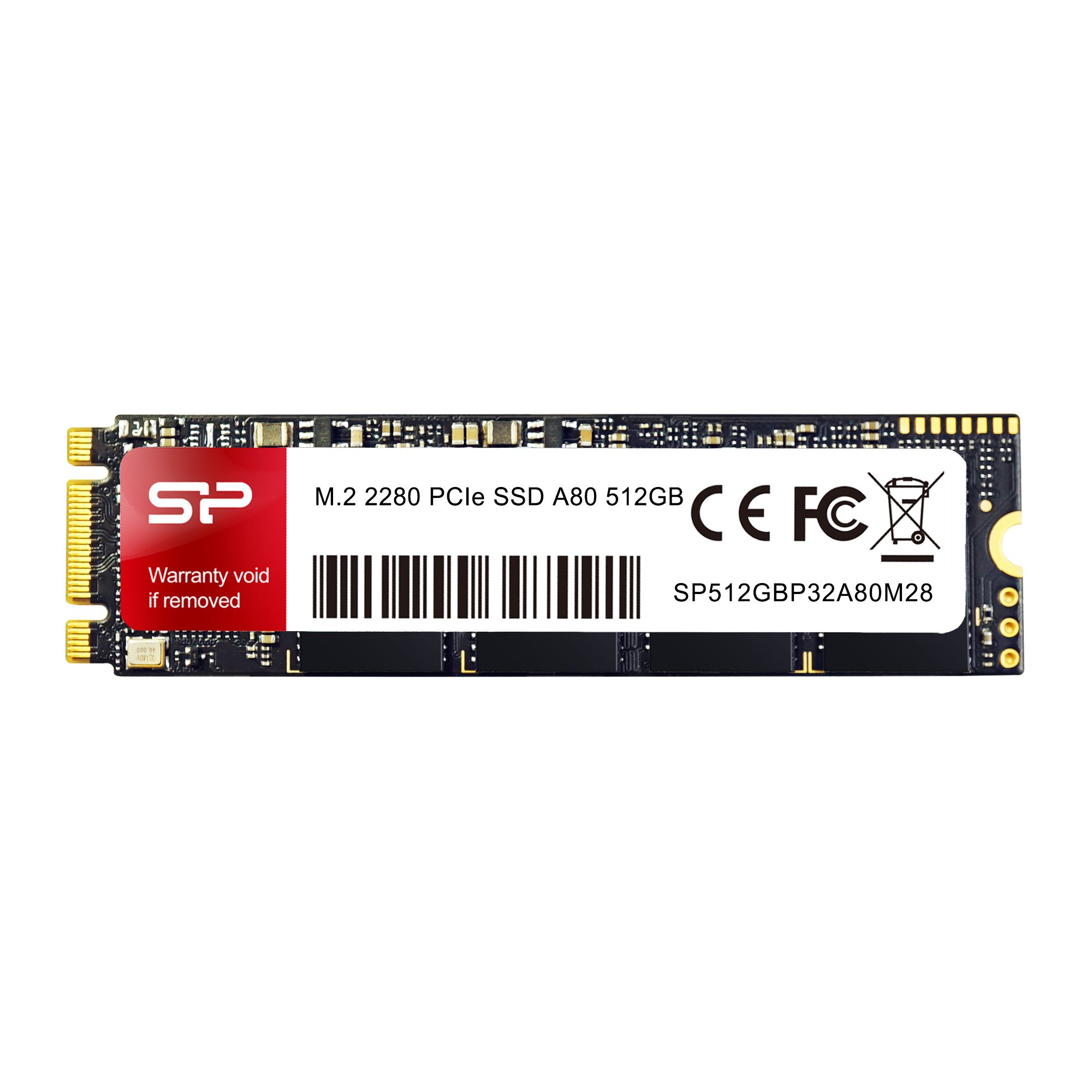 ꥳѥ SSD 512GB M.2 2280 PCIe3.02 NVMe1.2 3D NAND 3ǯݾ P32A80꡼ SP512GBP32A80M28