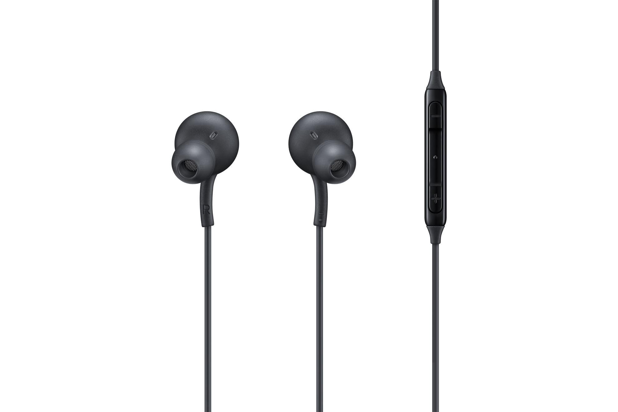 Samsung Type-C Earphones - Tuned by AKG (EO-IC100BBEGWW) R[h Type-C Cz Samsung K i sAi (Black/ubN)