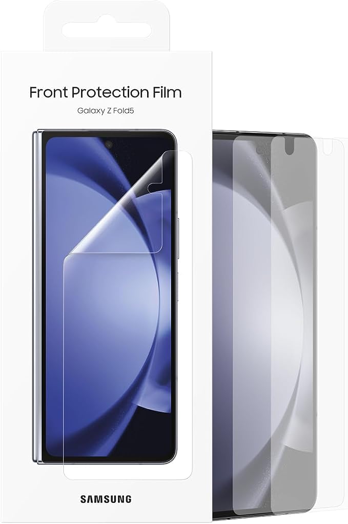 Samsung i Galaxy Z Fold5  ی tB 2 ^ ȒP\t tgʗp tgveNV tB XN[veN^[ Front Protection Film EF-UF946 COi X}zN[i[ Zbg