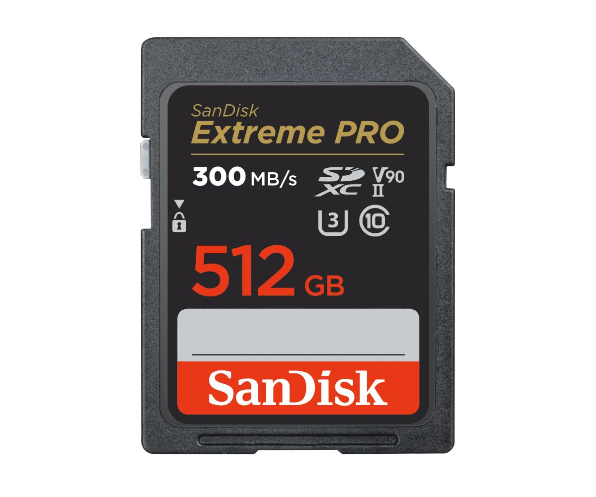 サンディスク 正規品 SDカード 512GB SDXC Class10 UHS-II V90 読取最大300MB/s SanDisk Extreme PRO S..