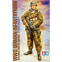 タミヤ 1/16 ワールドフィギュアシリーズ No.04 ドイツ陸軍 冬期装備歩兵 防寒戦闘服 プラモデル 36304