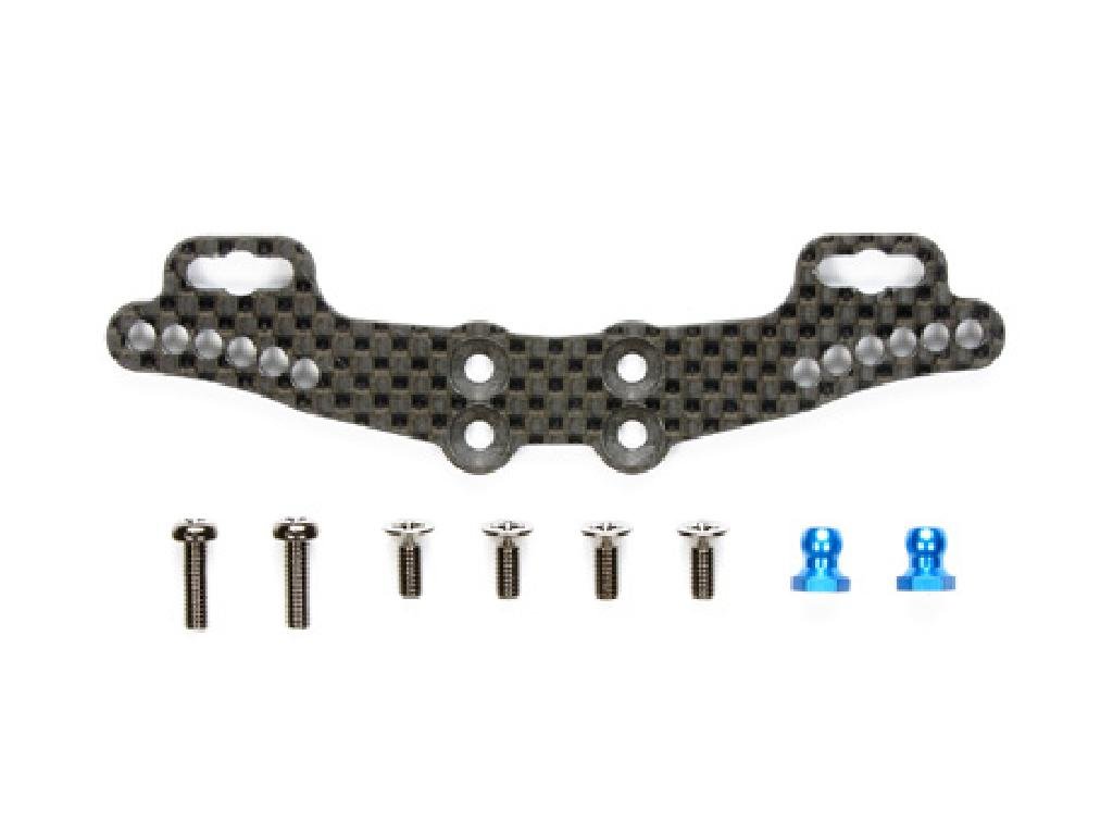 タミヤ(TAMIYA) ホップアップオプションズ No.1453 OP.1453 XV-01 カーボンダンパーステー (リヤ) 54453