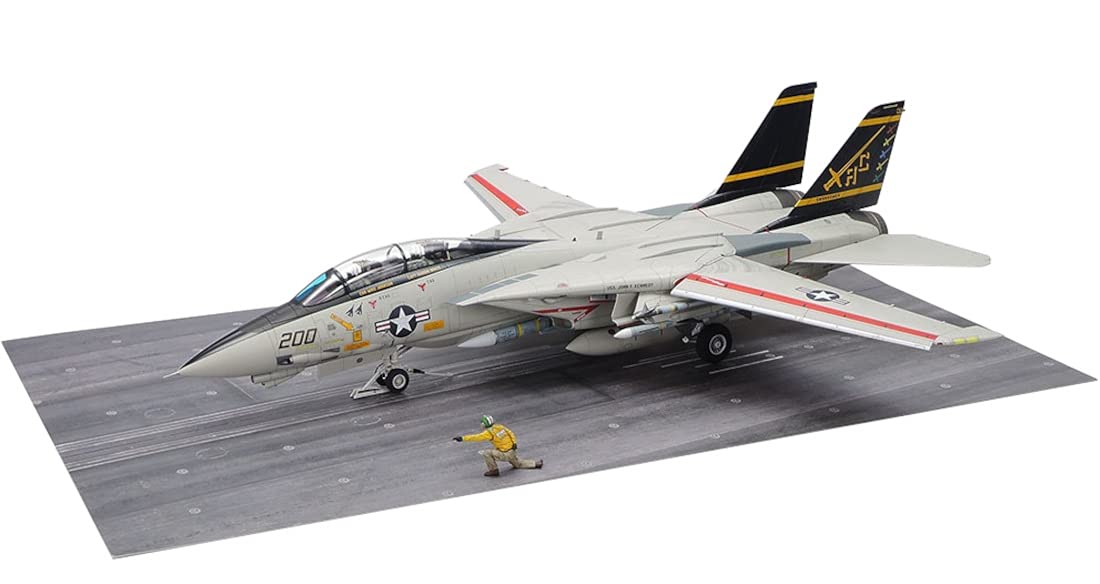 ���ߥ� 1/48 �����꡼�� No.122 ����ޥ� F-14A �ȥ७��å�(�����) ȯ�ϥ��å� �ץ��ǥ� 61122