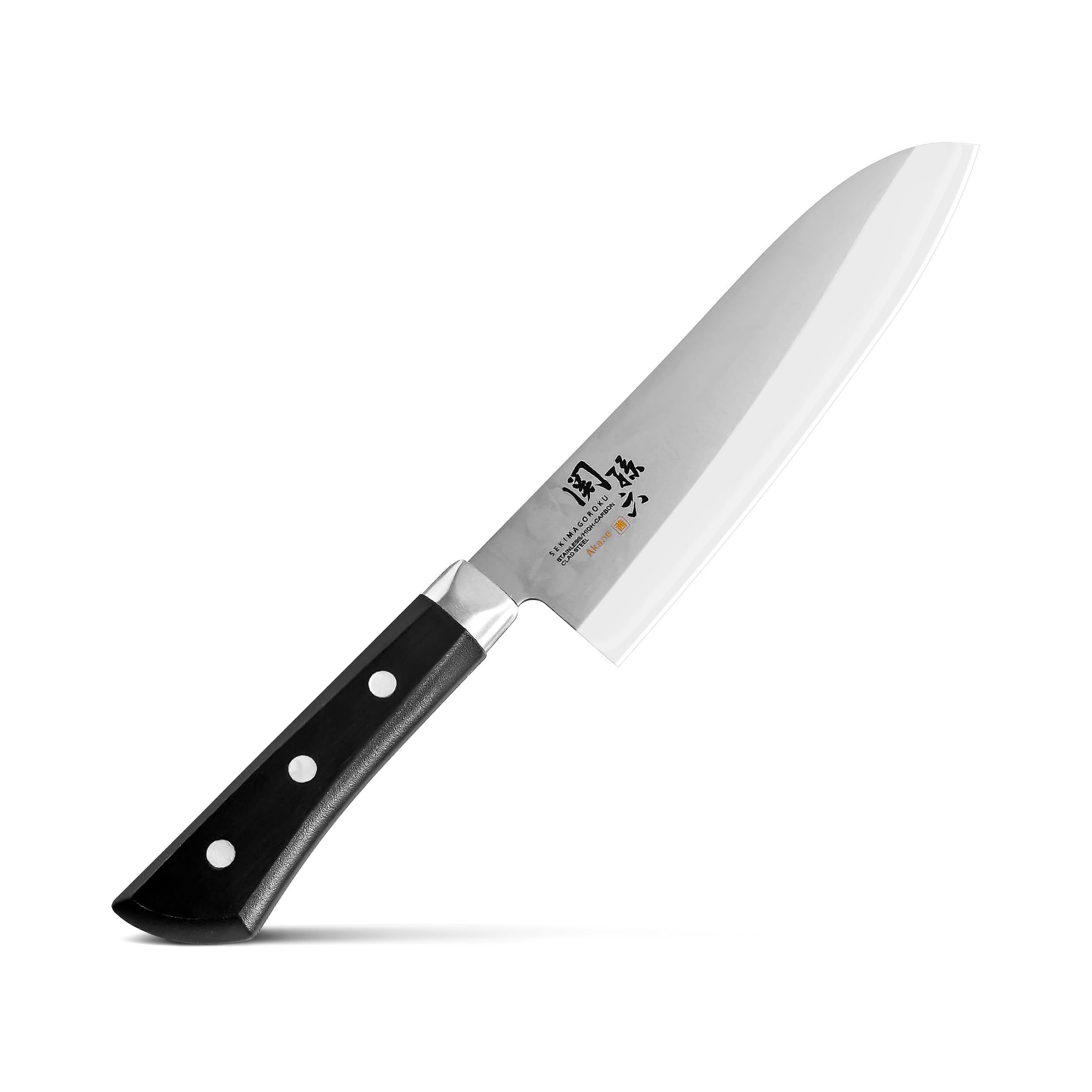 Seki High-Carbon Steel 165mm Santoku (All-Purpose Knife) | Japanese Kitchen Knife