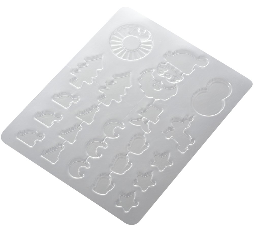 貝印 KAI クッキー デコレーション型 ( リース ・ サンタ ・ トナカイ 3枚入) COOKPAD コラボ キッチンツール 日本製 DL-8033