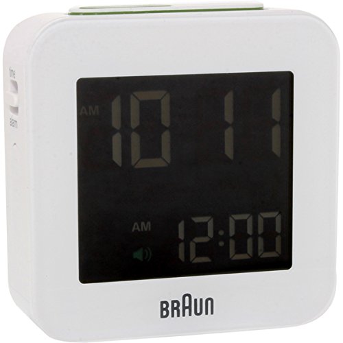 Braun BNC008WH LCD Quartz Alarm Clock [並行輸入品]