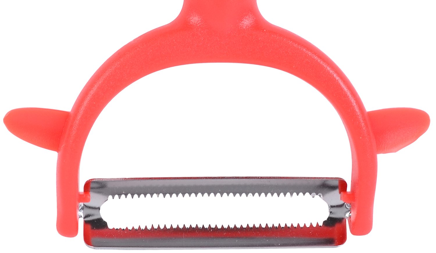 貝印 KAI トマト の皮がむきやすい ピーラー Broad Beans DH2615 レッド