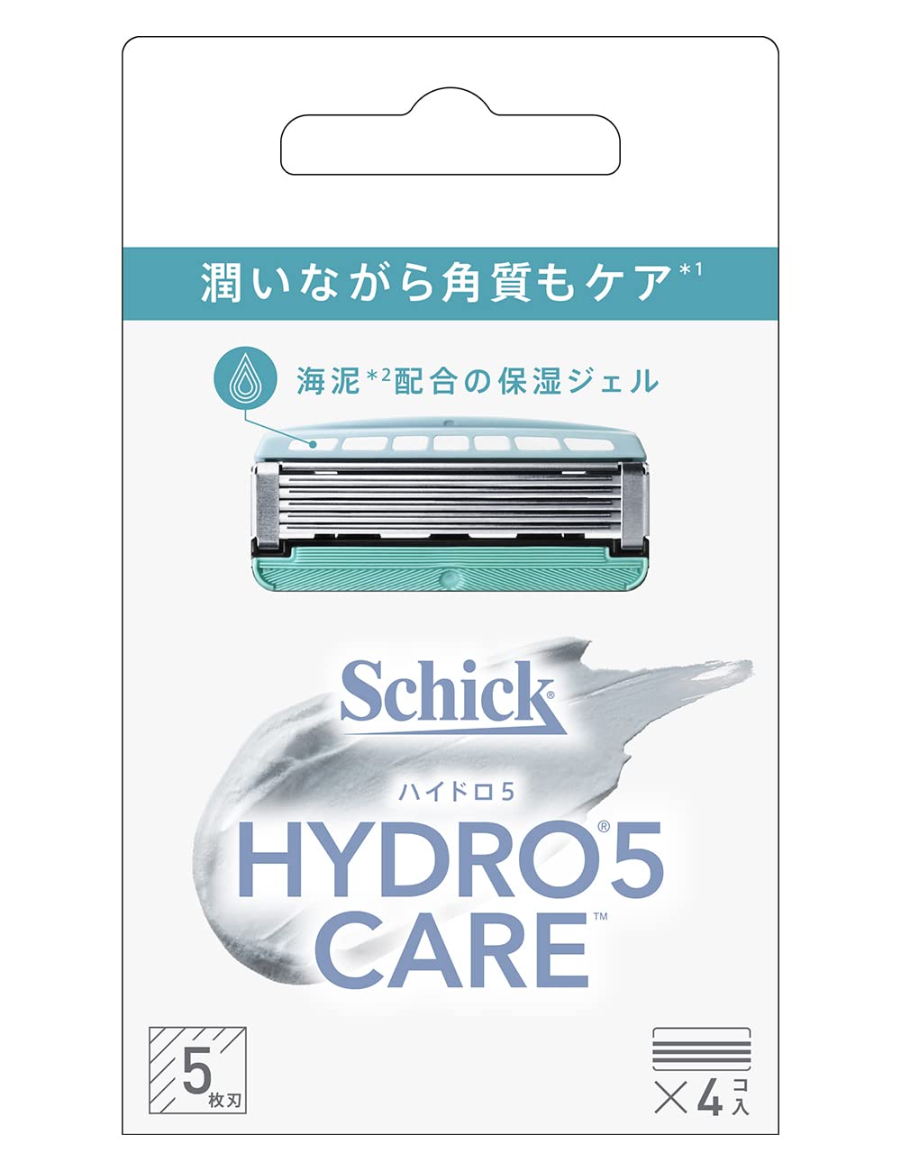 Schick(シック) ハイドロ5ケア 替刃(4コ入) 髭剃り カミソリ