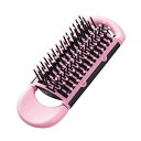 貝印(Kai Corporation) セルフクリーニングブラシ ヘアブラシ コンパクト 清潔 収納 先丸ピン ヘアケア KQ3174