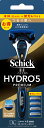 ハイドロ Schick(シック) ハイドロ5 プレミアム つるり肌へ コンボパック (ホルダー(刃付き)+替刃4コ) スキンガード付 5枚刃 シルバー