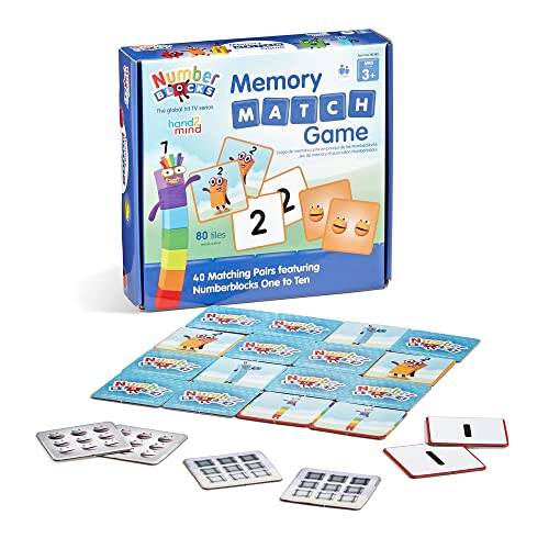 Numberblocks Memory Match Game ナンバーブロックス マッチングカードゲ