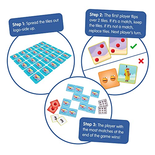 ナンバーブロックス マッチングゲームで遊ぶ様子