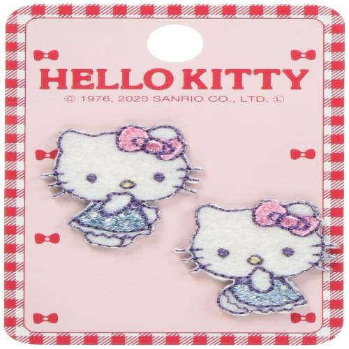 KIYOHARA サンリオ ミニワッペン KT キティ 2個入 RIO-2901