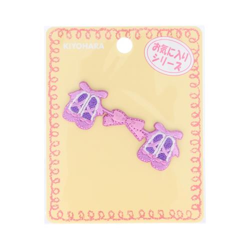 KIYOHARA お気に入りシリーズ 連続ワッペン トゥシューズ 横57mm×縦20mm アイロン接着 MOW850