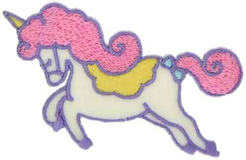 KIYOHARA クラシカルモダンシュシュ ワッペン ユニコーン 横7.5cm×縦5.1cm 1枚 CMOC-01