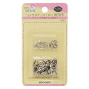 KIYOHARA サンコッコー リングスナップ 補充用 8組入 直径10mm ニッケル SUN14-94