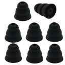 A-Focus 3フランジ・イヤーピース 3フランジ イヤーパッド SHURE KLIPSCH Etymotic WESTONE 等イヤホンに対応 トリプルフラ...