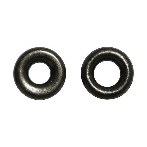 Rakuten - KIYOHARA サンコッコー 両面ハトメ 10組入り #18 内径6mm 黒ニッケル SUN11-187