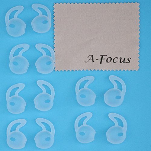 A-Focus iPhone／iPod イヤホン専用 イヤーチップ Apple Earphone EarPod 対応 イヤホンジェル／イヤホン・カバー／Ear Bud スポーツ型 超軽 超薄 快適 アップ全シリーズ・イヤホン（iPhoneSE／6S／6／5S／5C、iPod Touch6／5／4 Nano7 等全てのApple機種EarPod）に適用 （ホ