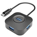 BENFEI USB C ハブ、5Gbps データ転送を備えた 4 ポ...(2)