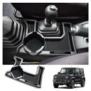 【RUIYA】ジムニー jb64 ドリンクホルダー JIMNY JB64 JB74 MT車 専用収納ボックス ジムニー センターコンソール mt パレット アームレストボックス 小物入れ ゴムマット付き(2)