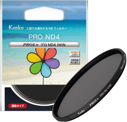 ���󥳡�(Kenko) ND�ե��륿�� PRO1D �ץ�ND4 (W) N 62mm ������ ���̤�1/4�ˤ��� �����Ѥ��ʤ��˥塼�ȥ���� ������ 6262...