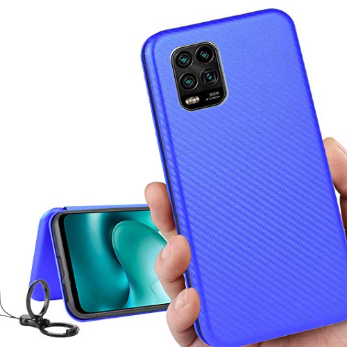 Rakuten - Xiaomi Mi 10 lite ケース mi 10 lite 5g ケース Mi10Lite 5G ケース au XIG01 対応 手帳 ケース MI 10 lite カバー XIAOMI MI10 スマホケース MI 10lite 携帯カバー mi10ライト 携帯ケース case iCoverCase 外:炭素繊維 ハードケース カバー 内:TPUケース 耐衝撃 携帯カバー
