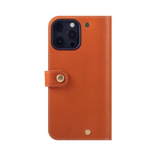 Rakuten - HANATORA iPhone15ProMax ケース 手帳型 本革 スマホケース スマホ スタンド ストラップ 付き イタリアンレザー ギフト マグネットなし ブラウン PN-15ProMax-Brown