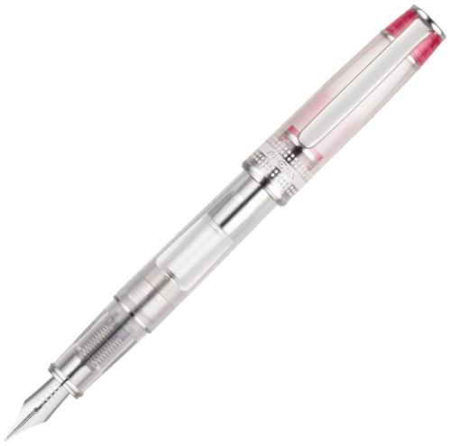 パイロット プレラ イロアイ 中字 万年筆 透明赤ボディ (FPRN-350R-TRM)