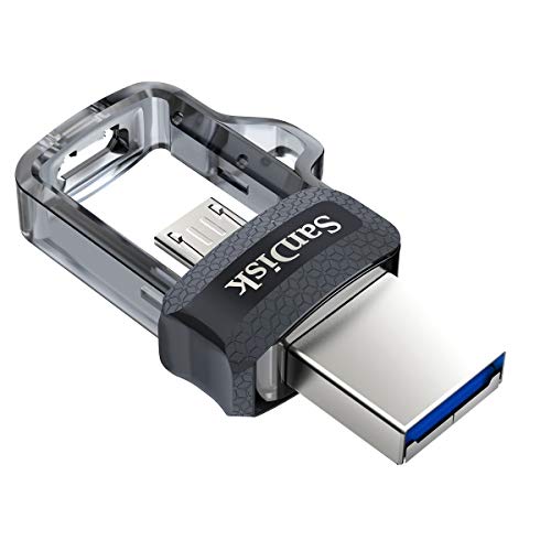 SanDisk ( サンディスク ) 128GB USBメモリー Ultra Dual Drive M3.0 OTG(Android対応) USB3.0対応 R:150MB/s SDDD3-128G-G46 ［ 海外パッケージ ］