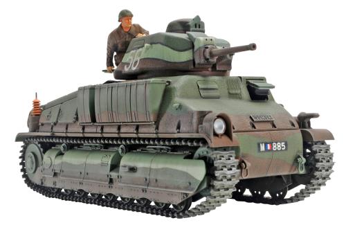 タミヤ 1/35 ミリタリーミニチュアシリーズ No.344 フランス陸軍 中戦車 ソミュア S35 プラモデル 35344