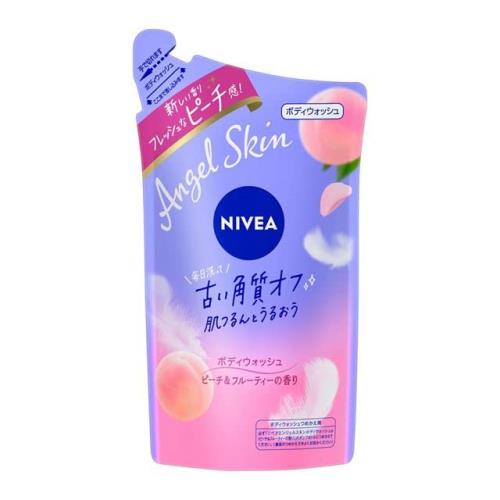 花王 ニベア エンジェルスキン ボディウォッシュ フラワーピーチの香り 詰替 360ml × 2個セット 花王 ニベア エンジェルスキン ボディウォッシュ フラワーピーチの香り 詰替 360ml × 2個セット