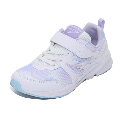 [シュンソク] スニーカー キッズ 男の子 女の子 子供靴 幅広 軽量 15~25cm 3E 2E SJJ 6380 6390 6400 6410 6420 9570 ホワイトマルチ 23.5 cm(4)