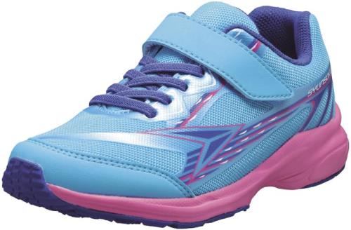 [シュンソク] スニーカー キッズ 男の子 子供靴 軽量 16~23cm 2.5E SJJ 1570 ターコイズブルー 20.5 cm(4)