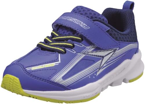 [シュンソク] スニーカー キッズ 男の子 子供靴 幅広 軽量 16~25cm 3E SJJ 1580 ブルー 21.0 cm