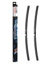 BOSCH(ボッシュ) 輸入車用 フラットワイパーブレード エアロツイン車種専用 650mmX2 A943S(2)