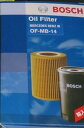 BOSCH(ボッシュ) オイルフィルター 輸入車用 OF-MB-14