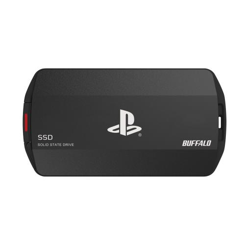 バッファロー SSD 外付け 4.0TB PlayStationライセンス取得済 PS5 / PS5 Pro / PS4 / PS4 Pro対応 USB3.2 Gen2 Type‐AC両対応 防塵防滴 IP55 耐衝撃 MIL‐STD ポータブル SSD-PHO4.0U3-B/N