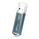 シリコンパワー USB3.0 Marvel M01 Series 128GB アルミボディーアイシーブルー SP128GBUF3M01V1B