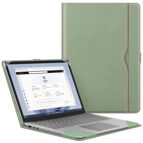 Fintie for Surface Laptop 6/5/4/3 ケース 保護カバー 15インチ PU合成皮 ポケット付き 耐衝撃性 傷防..