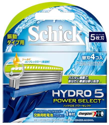 シック Schick ハイドロ5 パワーセレクト 替刃(4コ入) シック Schick ハイドロ5 パワーセレクト 替刃(4コ入)