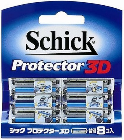 シック Schick プロテクター3D 替刃(8コ入り) シック Schick プロテクター3D 替刃(8コ入り)