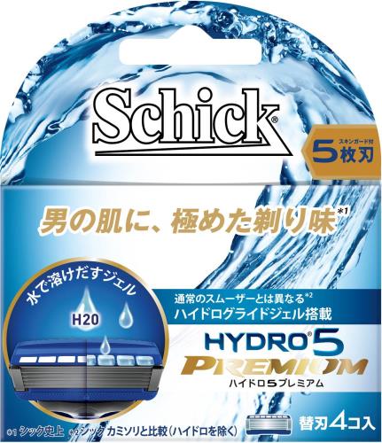 シック Schick ハイドロ5プレミアム 替刃(4コ入)