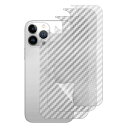 SeGinn 3枚セットiPhone 14 Pro Max 用 背面フィルム 炭素繊維素材 フィルム 柔らかい 背面保護 スクラッチ防止 超薄 気泡なし 指紋防...