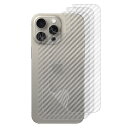 SeGinn 3枚セットiPhone 15 Pro Max 対応 背面フィルム 炭素繊維素材 フィルム 柔らかい 背面保護 スクラッチ防止 超薄 気泡なし 指紋...